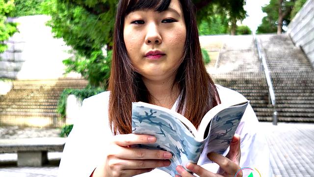 Chubby Moriwaki knows how to suck a hard cock