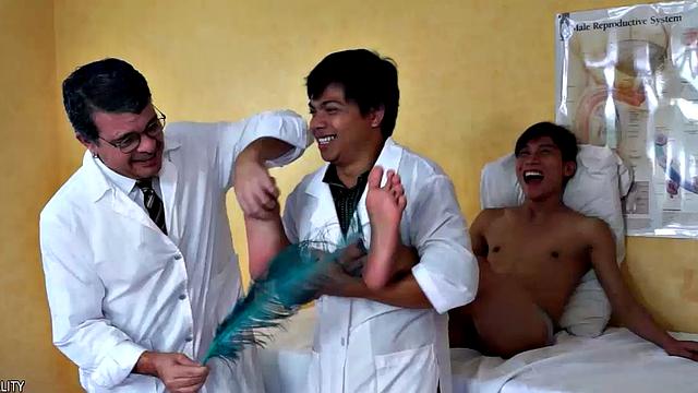 Rave visits Doctor Tickles for annual check-up.