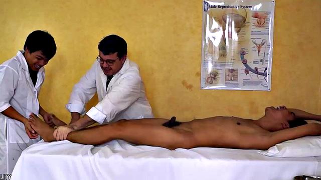 Rave visits Doctor Tickles for annual check-up.