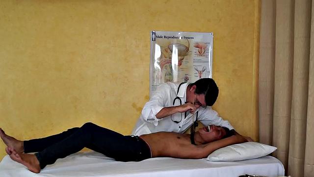 Rave visits Doctor Tickles for annual check-up.