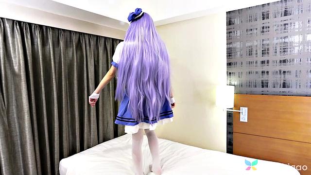 Our newest amateur Reika Asakura is in costume playing