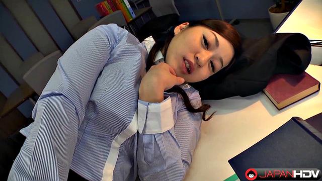 Teaser of the hot teacher Maria Ono