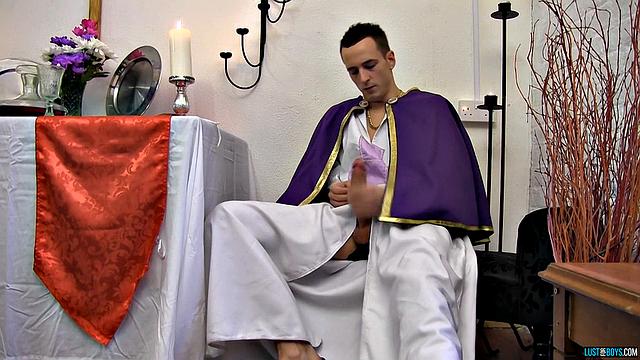 Big Priest Cock is Too Hot! - Luke Desmond, Oscar Roberts &Amp; Owen Jackson