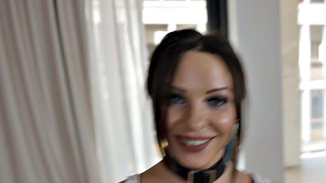 IR amateur MILF POV fucked in her gaping asshole