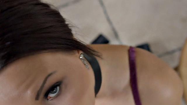 IR amateur MILF POV fucked in her gaping asshole