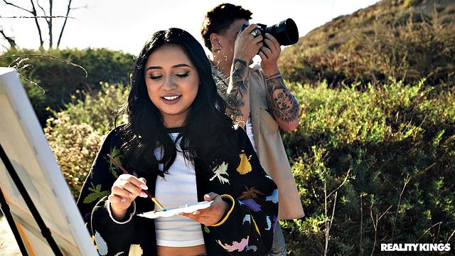 Painting Tits and Pussy