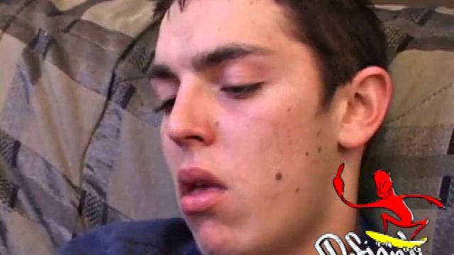 Brady Walker gets bored, grabs some lube, and gives himself a one-man happy ending