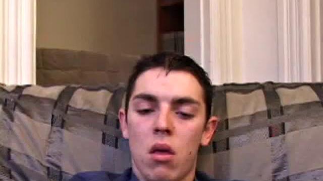 Brady Walker gets bored, grabs some lube, and gives himself a one-man happy ending