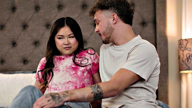 MODERN-DAY SINS - Petite Lulu Chu Is Almost Caught During WILD SEX With Hung Boyfriend