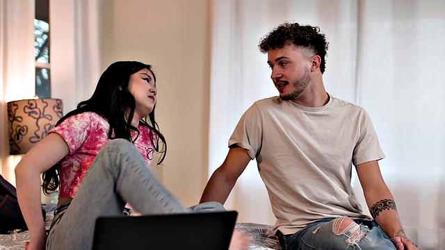 MODERN-DAY SINS - Petite Lulu Chu Is Almost Caught During WILD SEX With Hung Boyfriend