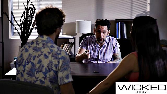 Blonde Babe Gets A Good Dicking By The Porn Producer