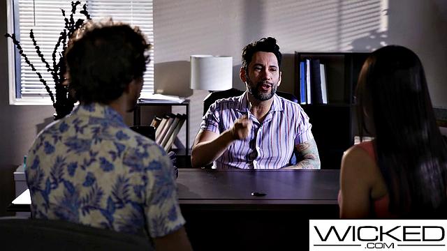 Blonde Babe Gets A Good Dicking By The Porn Producer