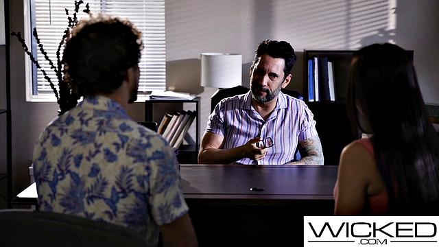 Blonde Babe Gets A Good Dicking By The Porn Producer