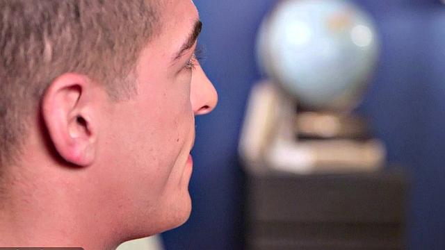 Johnny and busty Mrs. Jones got a thing going on