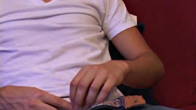 Young super shooter Vincenzo is back for a hot solo jerk off session. After stripping out of his clothes, Vincenzo lubes up his cock and starts stroking with determination.