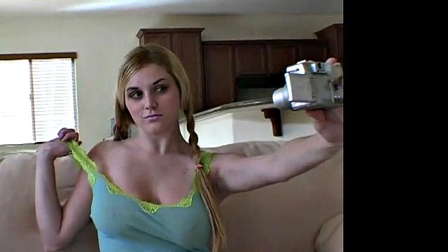 Blonde Barbie Big Boobs Photoshoot