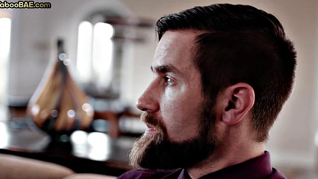 Cheating inked babe deepthroats and gets pussrammed in 3way