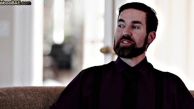 Cheating inked babe deepthroats and gets pussrammed in 3way