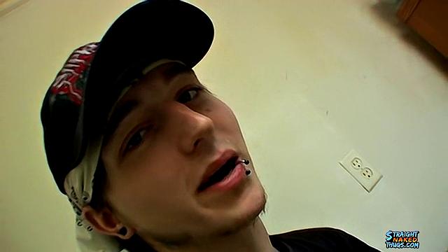 Straight Skater Geiser of Cum - Slipped