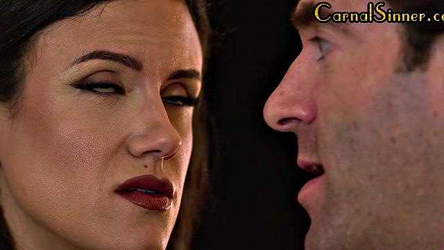 Stepmom and daughter sharing cock