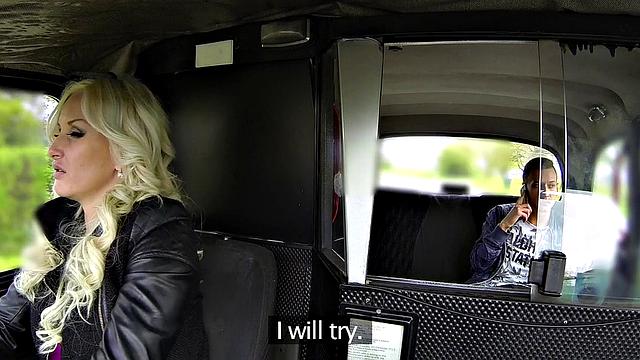 Busty Czech Driver Gets Big Cock