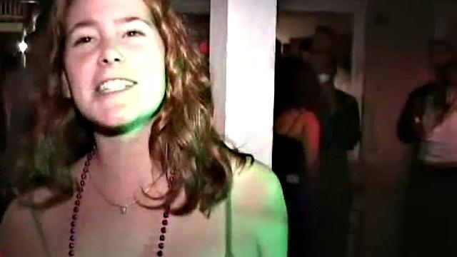 Coed party slut fucked in doggystyle romp