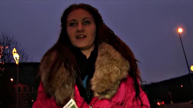 Kinky Brunette Wants Stranger to Fuck Her Hard