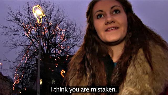 Kinky Brunette Wants Stranger to Fuck Her Hard