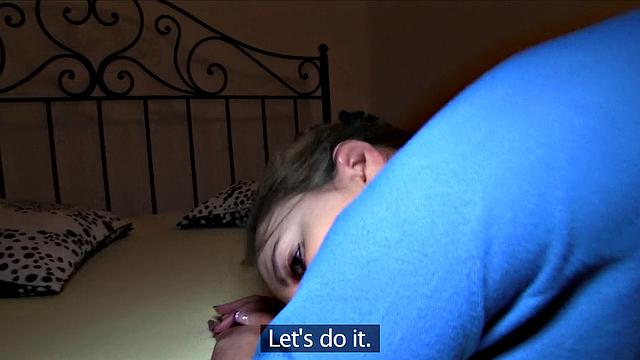 Kinky Brunette Wants Stranger to Fuck Her Hard