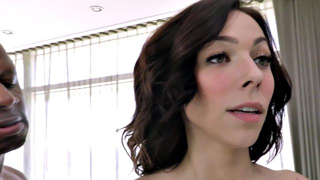 Bigboob inked babe assfucked by BBC in doggy and missionary