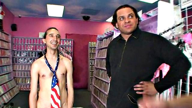 Horny slut fucked in public