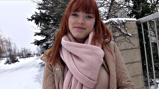 Watch German Redhead Loves Cocks in the Sun with a Twist