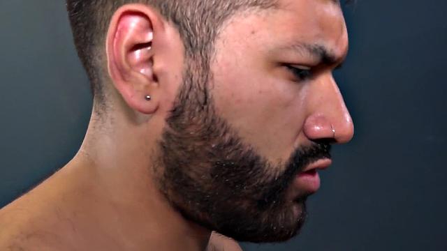 Locker room Latin twink drilled in DILFS 3some by tops