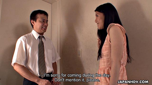 Shizuku Iori caught masturbating at home alone