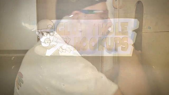 Black Man Receives Gloryhole Blowjob