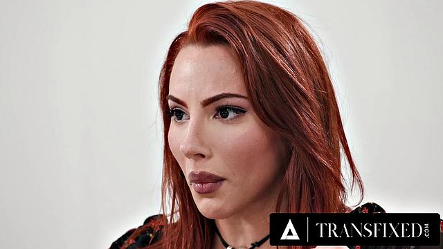 TRANSFIXED - Ariel Demure Finally Gets To Top Husband During Threesome With Nosy MILF Neighbor