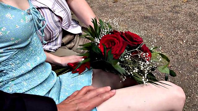 HUNT4K. Girl and old man spend time by having sex with others