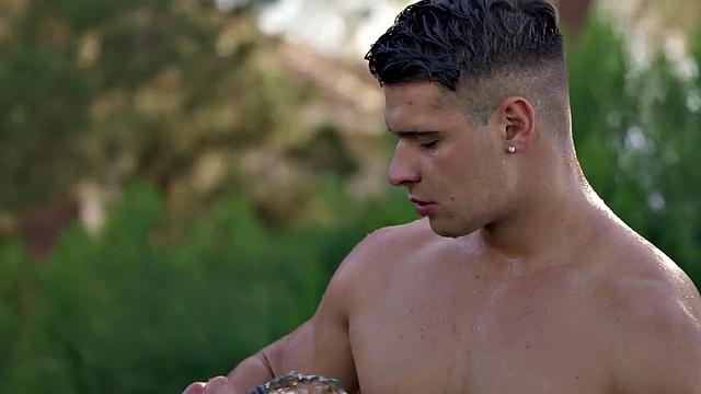 Dirty wild anal stud fucked in asshole by fucker