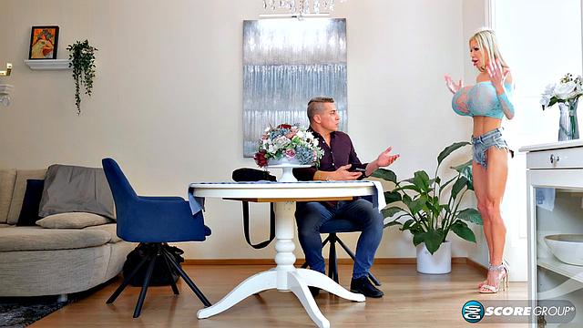 Angelika's Mega-boob Afternoon