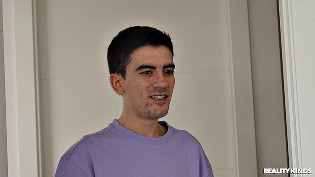 Nerdy Girl Spies On Guy