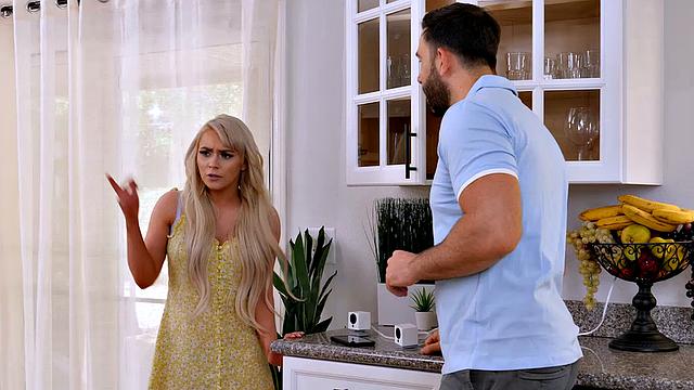 Married man can't keep his dick in when he helps wife's friend with security cameras