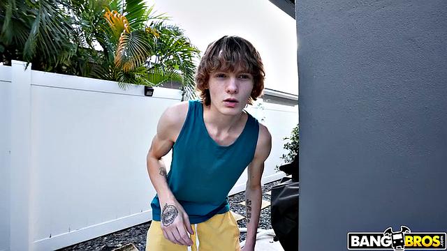 Naughty Neighbor Gets Busted