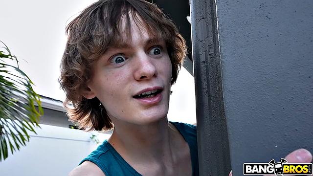 Naughty Neighbor Gets Busted