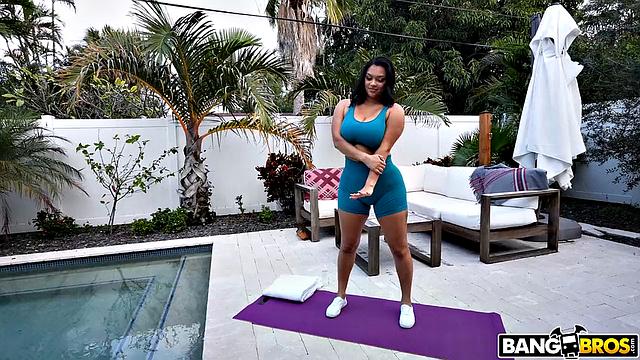 Naughty Neighbor Gets Busted