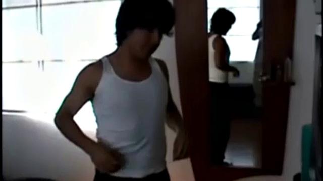 Enjoy as this cute little 18 year old Latin twink reveals a nice big 8 inch cock that's just begging for attention.