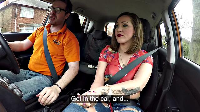 Cute Spanish learner loves big cock.