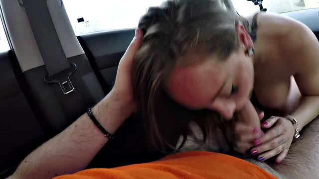 Cute Spanish learner loves big cock.