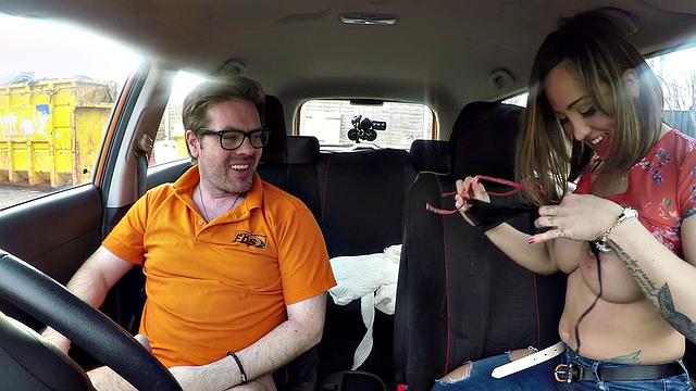 Cute Spanish learner loves big cock.