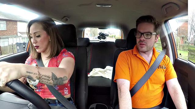 Cute Spanish learner loves big cock.