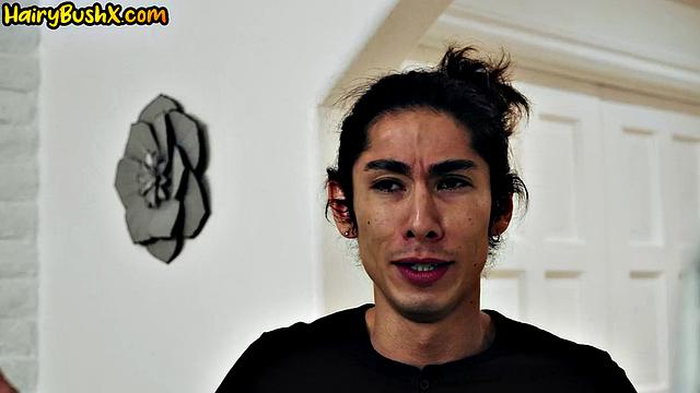 Cumthirsty hairy bae cockriding BF's cock